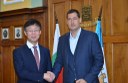 Кметът Иван Тотев и посланикът на Република Корея Джънг Джингю обсъдиха общи проекти