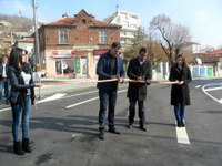 Кметът Иван Тотев откри обновените улици „Гладстон“ и „Захари Стоянов“