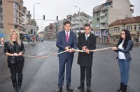 Кметът Иван Тотев откри обновения булевард  „Васил Априлов“