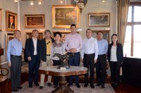 Кметът Иван Тотев проведе работна среща с делегация от Китай 