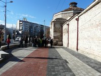 Нова зона за изкуство в обновеното пространство пред Баня „Старинна” 