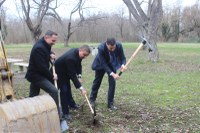 Със символична първа копка започна преобразяването на „Розариума”