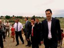 Цветан Цветанов и Иван Тотев откриха безопасния мост на Стряма