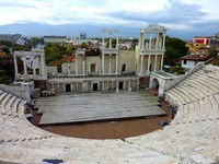 "Античен театър - Пловдив" - "Подобряване на градската среда" по проект "Красива България" 2011